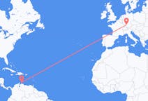 Flights from Aruba to Stuttgart