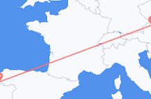 Flyreiser fra Vigo, Spania til Linz, Østerrike