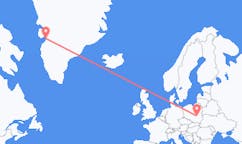 Flyreiser fra Ilulissat, til Radom