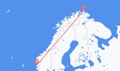 ノルウェーのメハムンから、ノルウェーのベルゲンまでのフライト