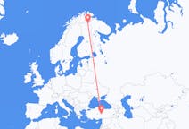 Flights from Kayseri, Turkey to Ivalo, Finland