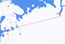 Vols depuis la ville de Nadym vers la ville de Helsinki