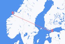 Flyrejser fra Tallinn til Kristiansund