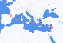 Flyreiser fra Damaskus, Syria til Zaragoza, Spania