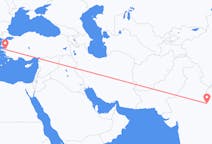 Flights from Kanpur, India to İzmir, Turkey
