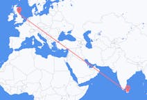 Flyrejser fra Hambantota, Sri Lanka til Durham, England