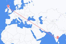 印度出发地 蒂鲁帕蒂飞往印度目的地 格拉斯哥的航班
