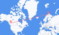 Flights from Prince George, Canada to Lakselv, Norway