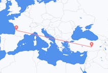 出发地 土耳其出发地 馬拉蒂亞目的地 法国波尔多的航班