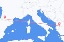 Flights from Lourdes to Ohrid