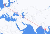 Flights from Pattaya, Thailand to Billund, Denmark