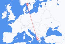 Flights from Kefallinia to Gothenburg
