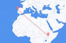 Рейсы из Джинки, Эфиопия в Порту, Португалия