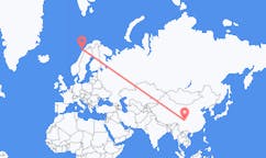 Flights from Chengdu, China to Svolvær, Norway