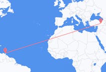 Flights from Port of Spain to Elazığ