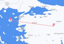 Fly fra Kütahya til Lemnos