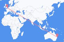オーストラリア、 バリナから、オーストラリア、ロンドンへ行きのフライト