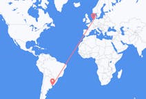 Flyreiser fra Montevideo, Uruguay til Groningen, Nederland