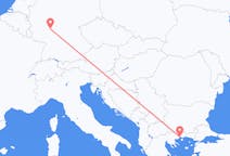 Flights from Kavala, Greece to Frankfurt, Germany