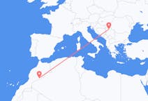 Flyg från Zagora, Marocko till Belgrad, Serbien