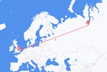 Flights from Nadym, Russia to London, the United Kingdom