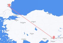 Flights from Gaziantep to Burgas
