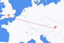 Vluchten van Southampton, Engeland naar Boedapest, Hongarije