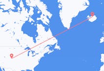 Flüge von Denver, die Vereinigten Staaten nach Akureyri, Island