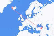 Рейсы из Малатьи, Турция в Рейкьявик, Исландия