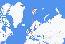 Flights from Memmingen to Svalbard