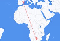 Flights from Gaborone, Botswana to Ibiza, Spain
