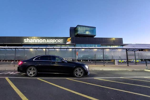 Shandon Hotel & Spa Co. Donegal Shannonin lentokentälle Yksityinen kuljettajakuljetus