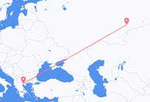 Fly fra Tsjeljabinsk til Thessaloniki