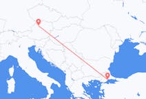Flights from Tekirdağ, Turkey to Linz, Austria