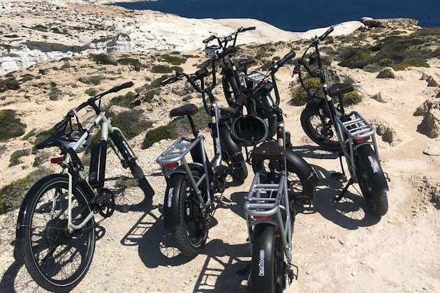 Balade en vélo électrique sur l'île de Milos