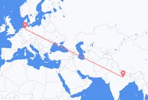 Flyreiser fra Varanasi, India til Bremen, Tyskland
