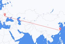 Flyg från Taizhou, Jiangsu, Kina till Suceava, Rumänien