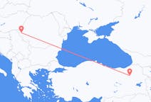 Vols depuis la ville de Timișoara vers la ville d'Erzurum