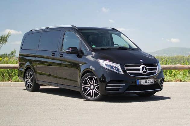Departure Private Transfer from Munich City to Munich Airport MUC by Luxury Van