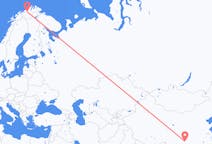 Flyreiser fra Chongqing, Kina til Alta, Norge