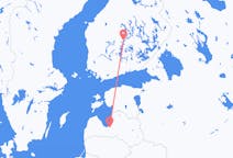 Flights from Riga in Latvia to Jyväskylä in Finland