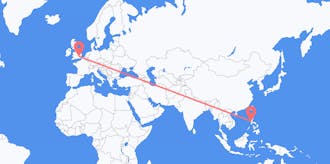Flights from the Philippines to the United Kingdom