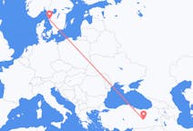 Flyreiser fra Göteborg, Sverige til Elazig, Tyrkia