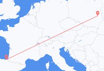 Fly fra Lublin til San Sebastián