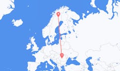 Flights from Gällivare, Sweden to Sibiu, Romania