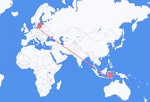 Flights from Kupang, Indonesia to Bydgoszcz, Poland