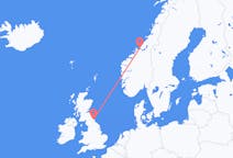 Flyg från Newcastle upon Tyne till Ørland