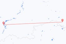 Flüge von der Stadt Uljanowsk in die Stadt Omsk