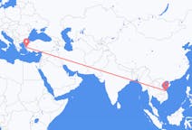 出发地 越南岘港市目的地 土耳其伊兹密尔的航班