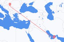 Flyrejser fra Abu Dhabi til Beograd